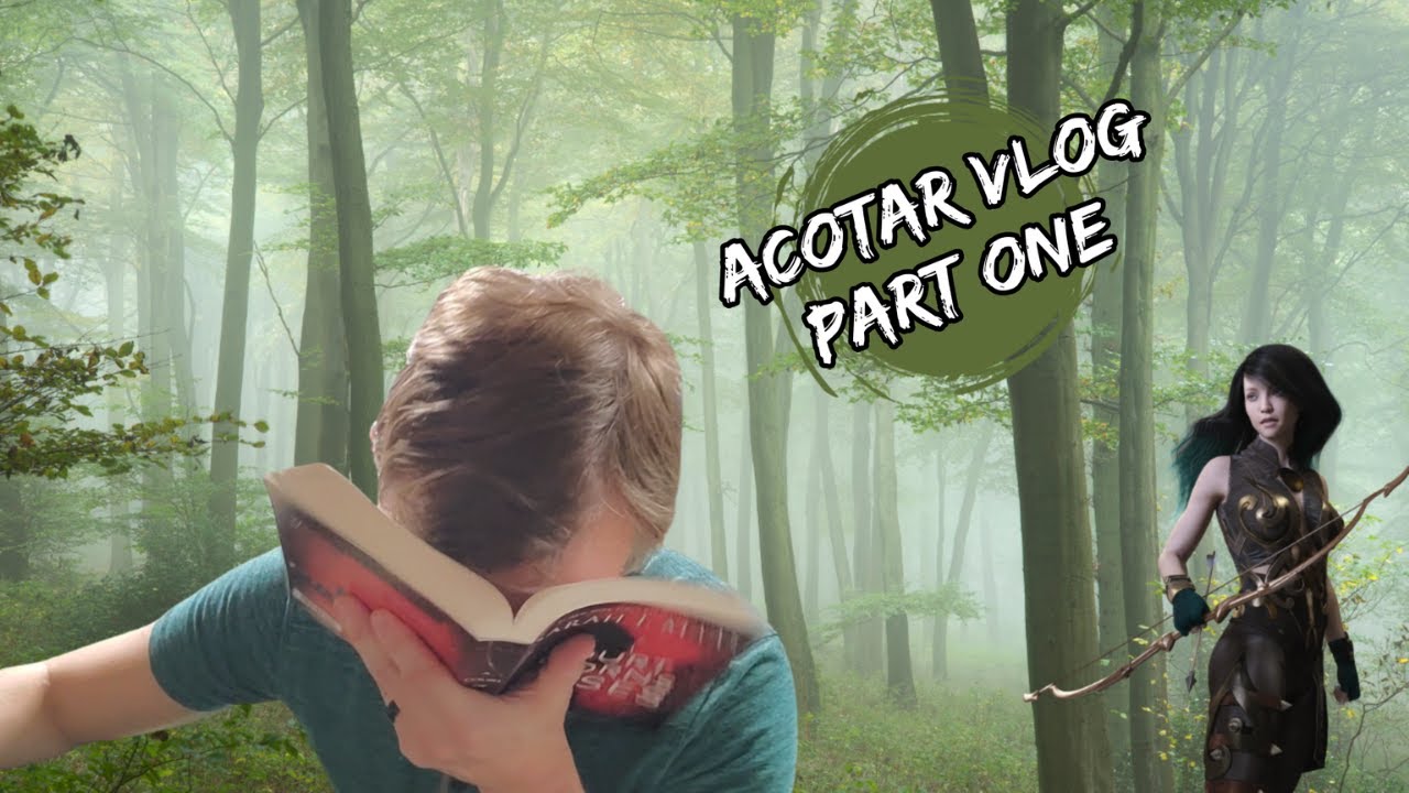 ACOTAR Vlog Part One || The Vlog I Didn't Want to Make For the Book I Didn't Want to Read