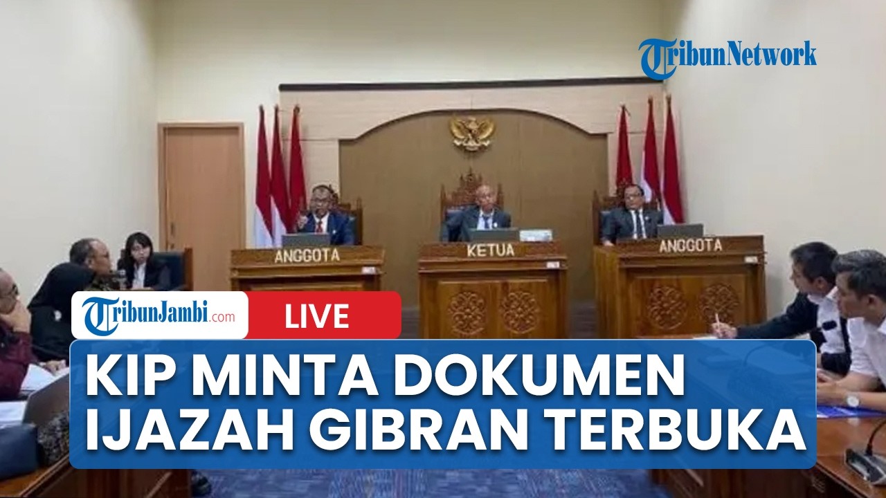 🔴Sidang Dokumen Ijazah SMA Wapres Gibran, KIP Minta Surat Penyetaraan Jadi Informasi Terbuka