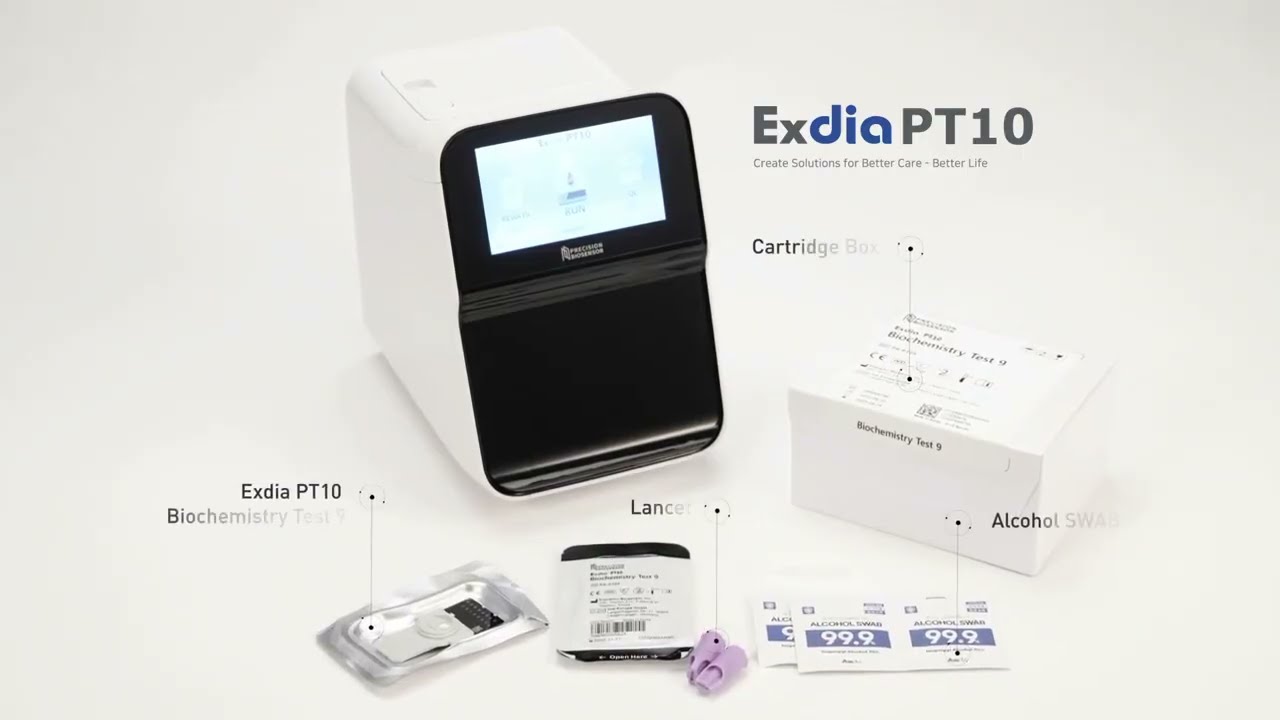 🎥 Scopri EXDIA PT10S &ndash; L&rsquo;analizzatore di autoanalisi del sangue con risposta immediata! 🩸