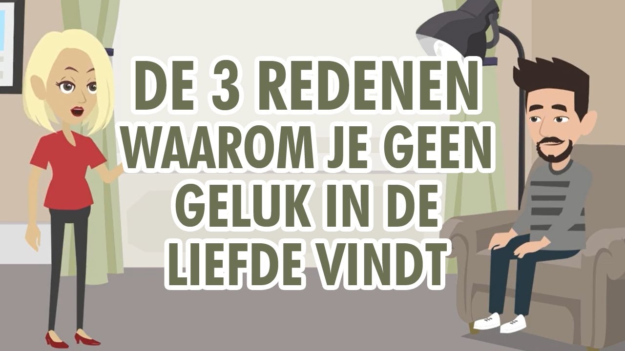 De 3 redenen waarom je geen geluk in de liefde vindt