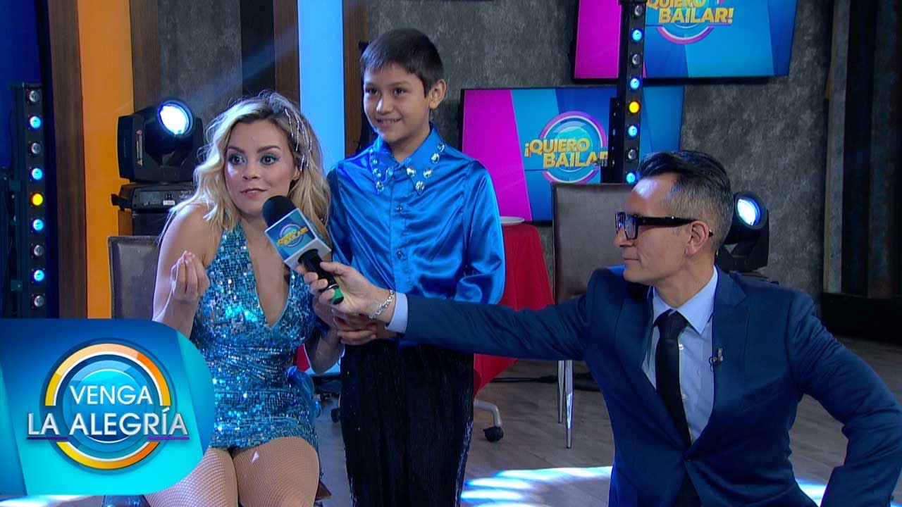 Gaby terminó de una manera muy tropezada la coreografía con Alexandre. | Venga La Alegría