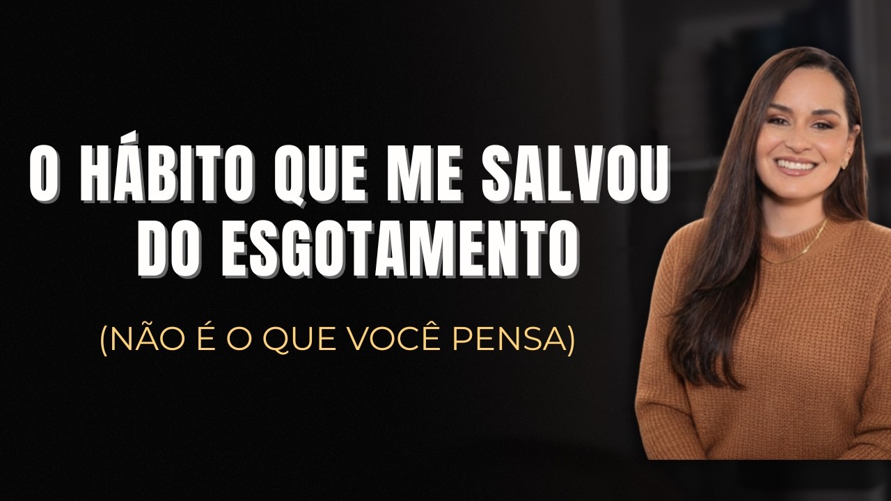 Um único hábito que vai te dar DESCANSO E PRODUTIVIDADE