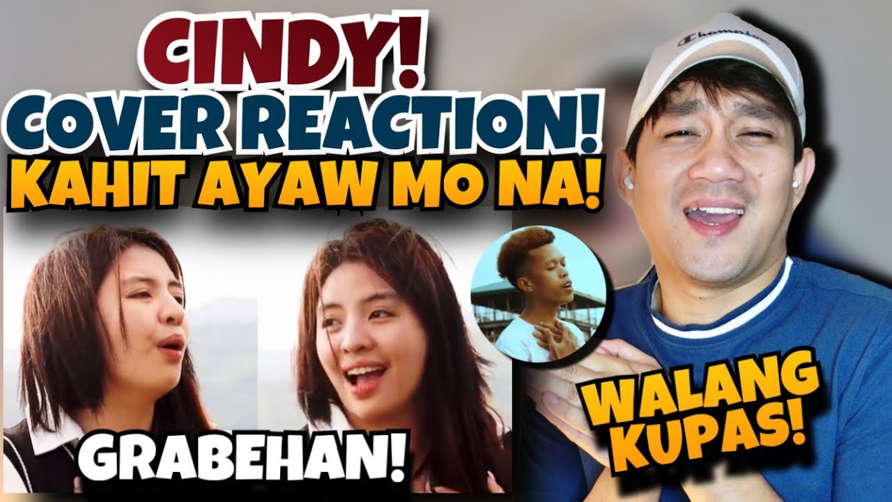 MARDY | CINDY COVER - KAHIT AYAW MO NA | WALANG KUPAS ANG GANDA PADIN NG BOSES GRABE | REACTION