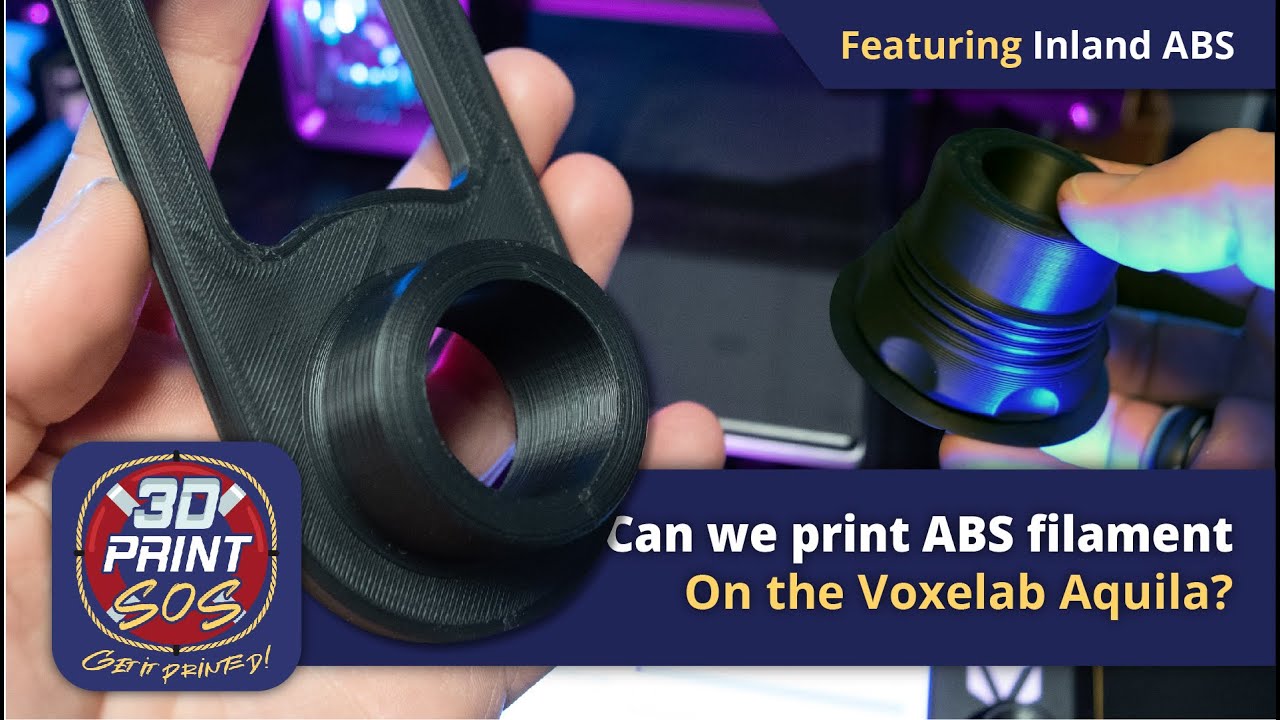 Can the Aquila print ABS?