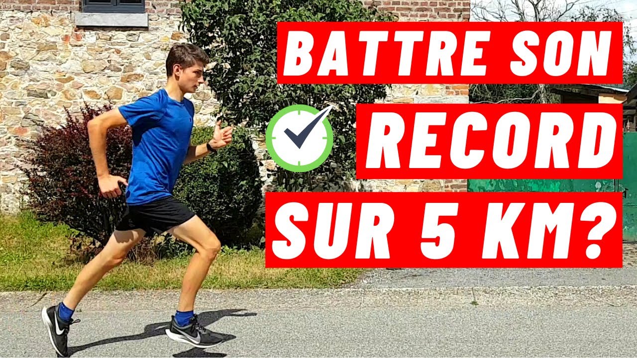Comment courir un 5 km rapidement?
