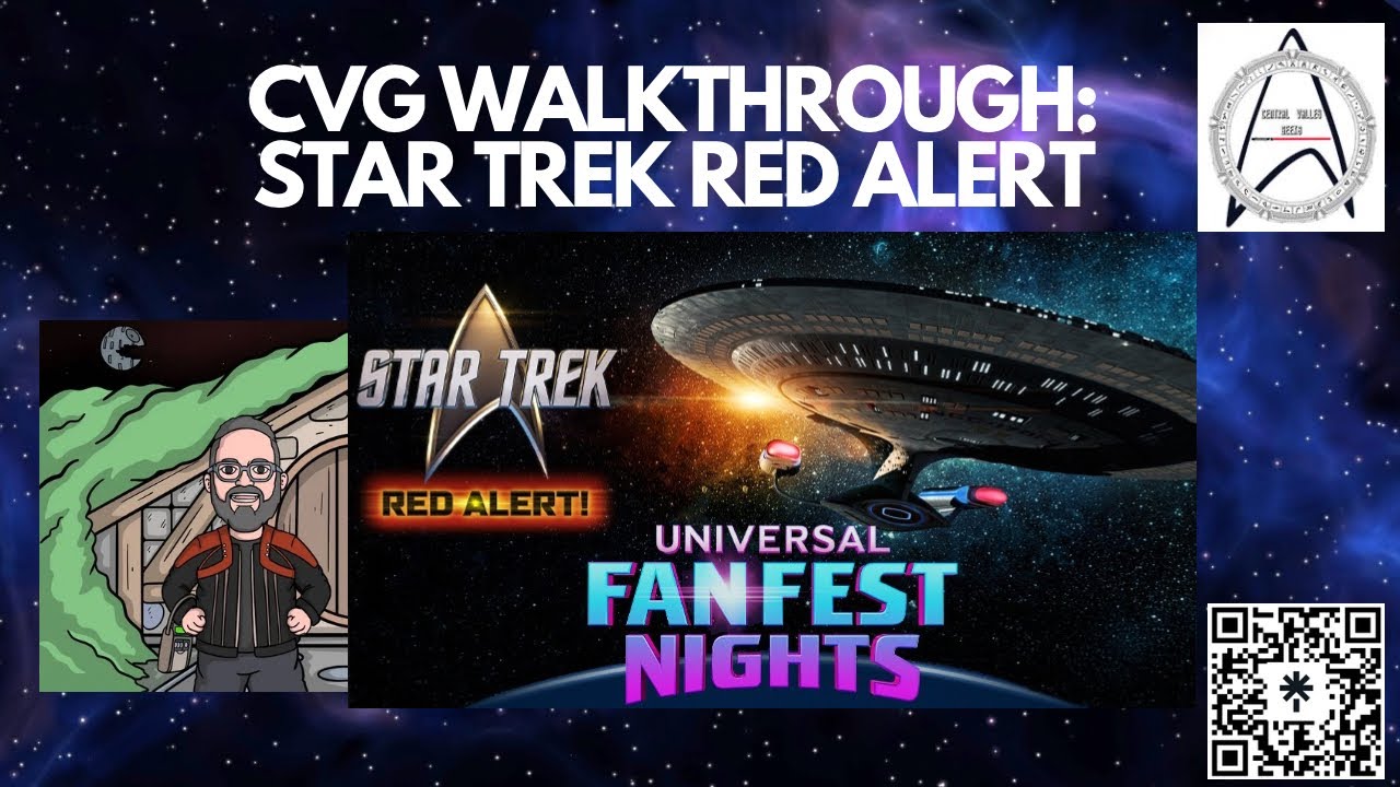 CVG Walk Through: Star Trek Code Red Universal Studios Hollywood