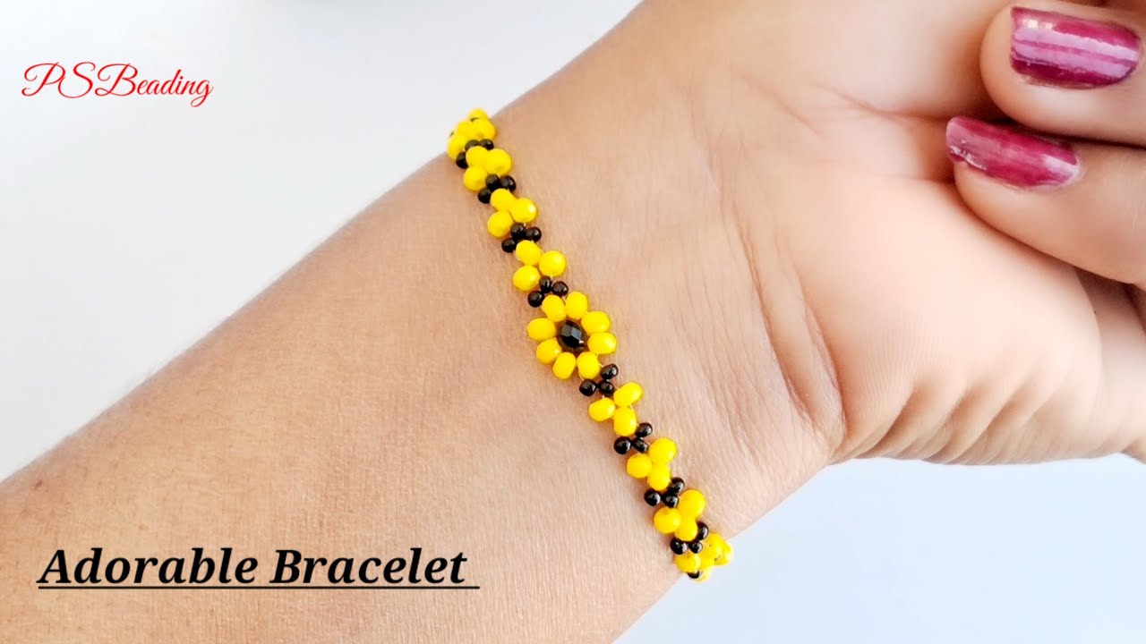 Adorable Bracelet || To Make Bracelet With Thread || Bracelet Making At Home || DIY