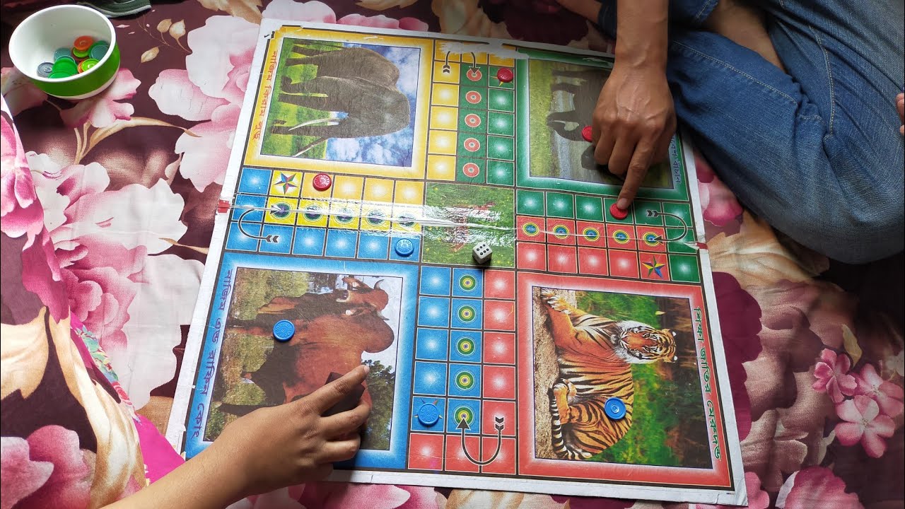 Enjoy Our Ludu Game। অবসর সময় কাটাতে লুডু। Ludu। হযবরল। HoJoBoRoLo