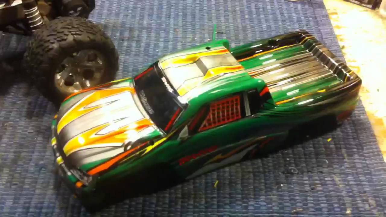 Traxxas stampede new body painted