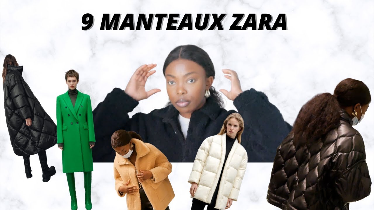 J'ESSAYE LES MANTEAUX DE LA NOUVELLE COLLECTION ZARA