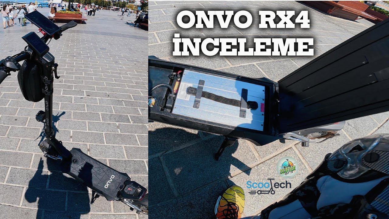 Rx-4 Test Sürüşü | Onvo RX-4 inceleme | Onvo Elektrikli Scooter