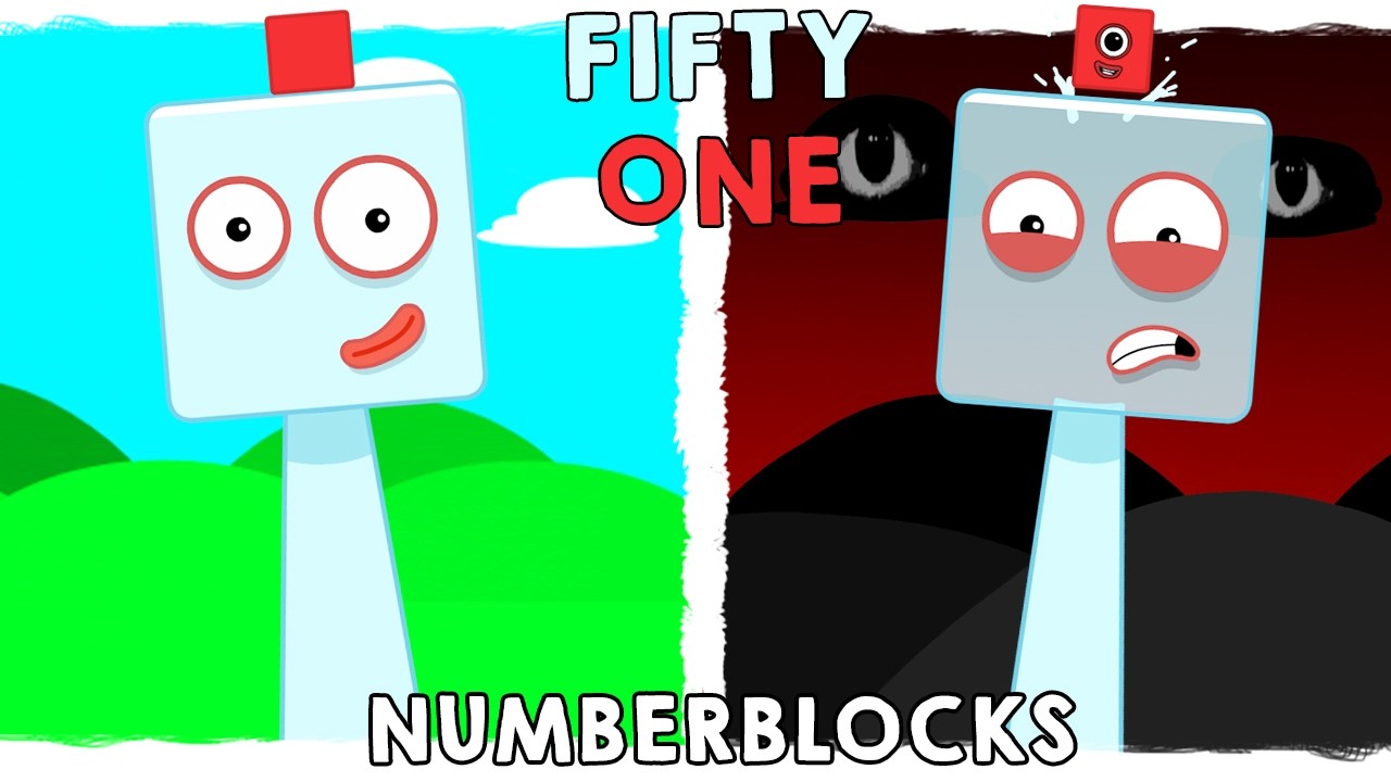 My Sprunki OC: FIFTY ONE (From Numberblocks)