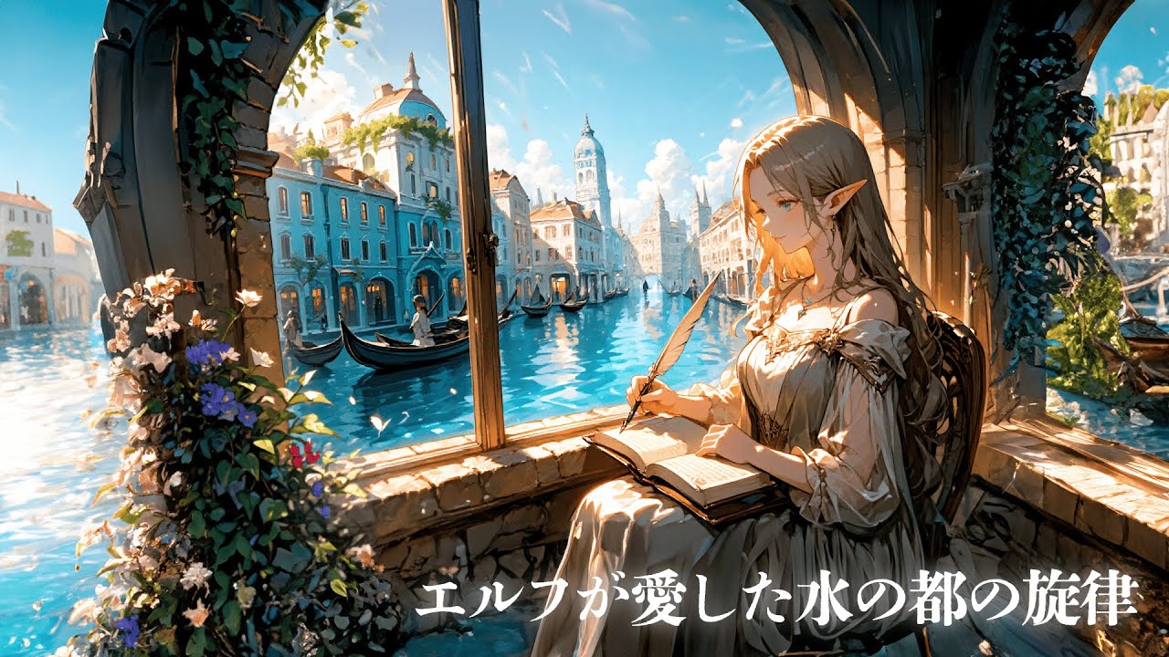 【作業用BGM】エルフが愛した水の都の旋律｜Celtic / Medieval Fantasy