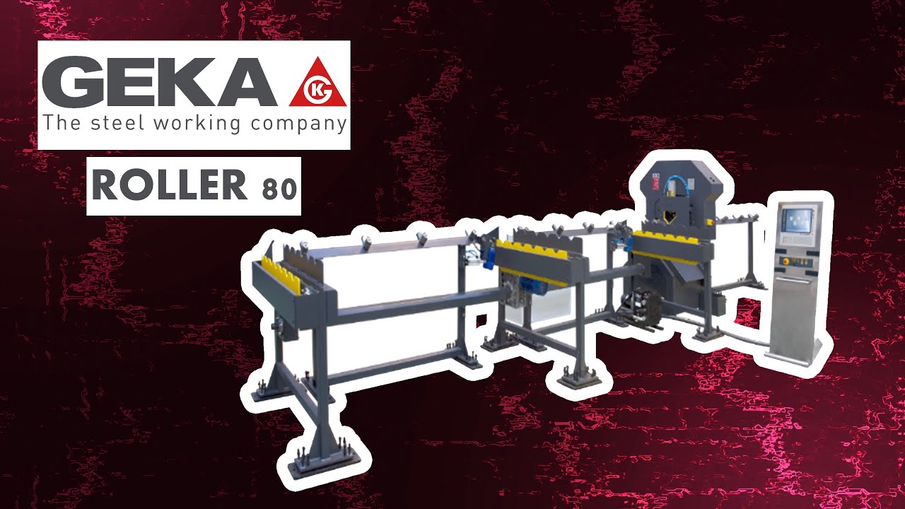 Gamma Roller 80 / C2PL, CNC Ironworker with automated feeder