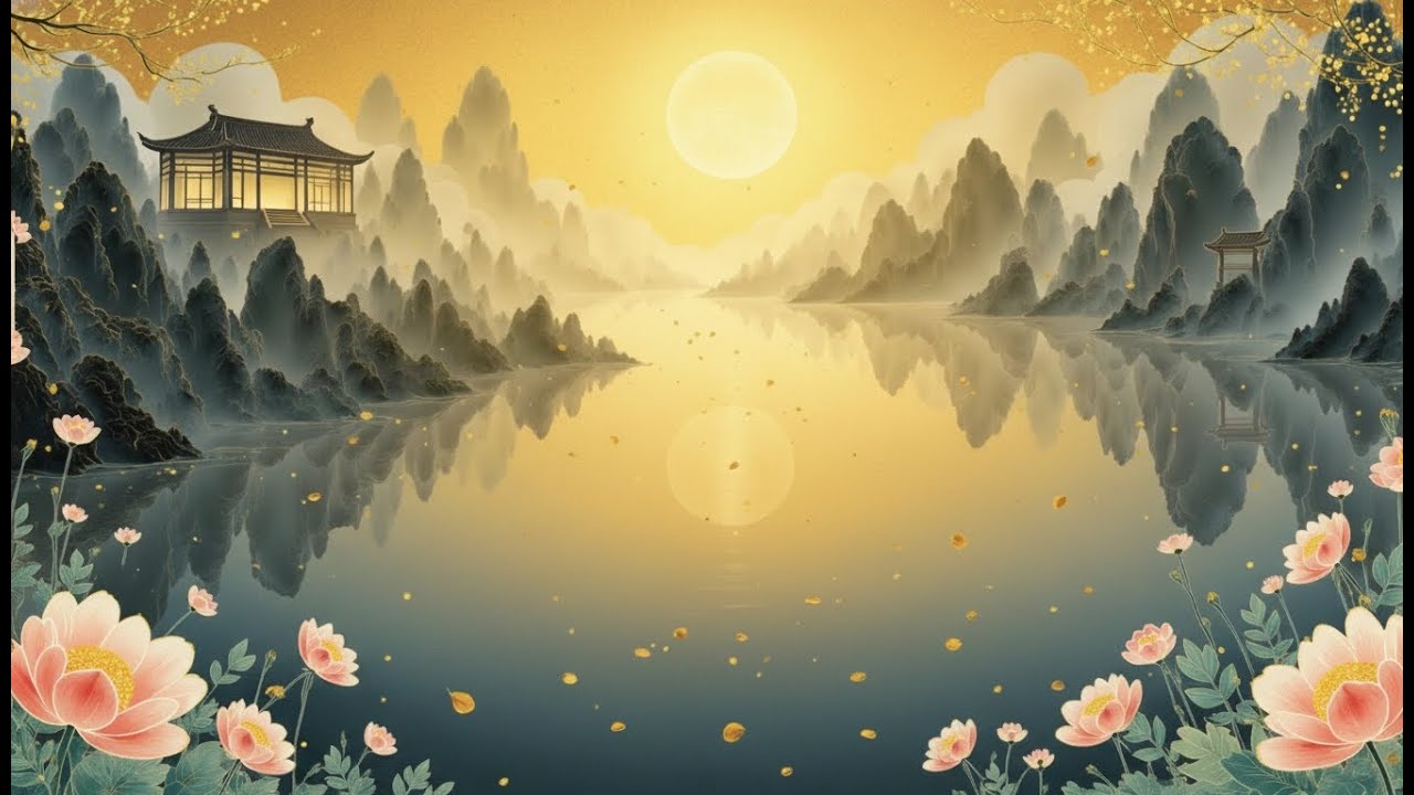 Body Peace & Soul Calm — Guqin & Bamboo Flute | 3 Hour Mindful Flow Music