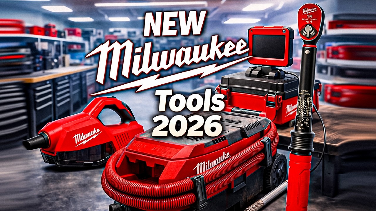В 2026 году появятся новые инструменты Milwaukee &mdash; вы их не ожидали!