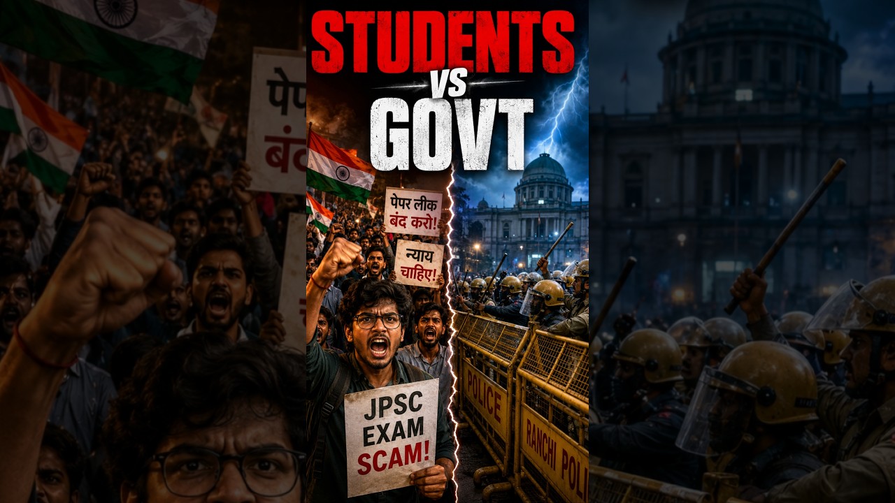 JPSC Scam Exposed? 🚨 #trending #viral #shorts #explore #exam #leak #jpsc #protest #politics