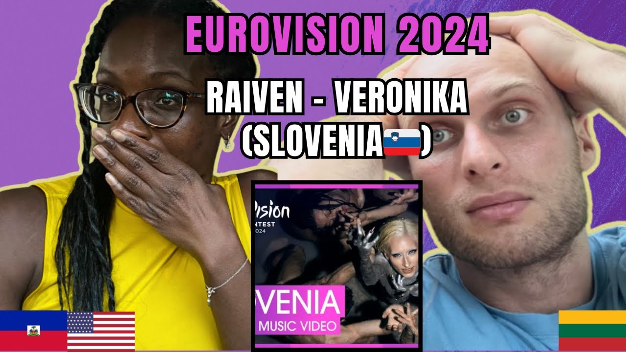 Raiven - Veronika Reaction (Music Video| Slovenia🇸🇮 Eurovision 2024)| FIRST TIME LISTENING TO RAIVEN