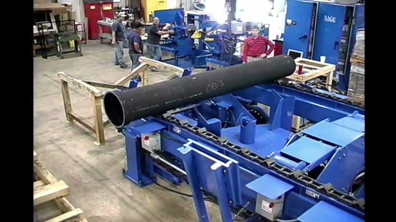 PIPE AND TUBE HANDLING SYSTEM by SAGE AUTOMATION