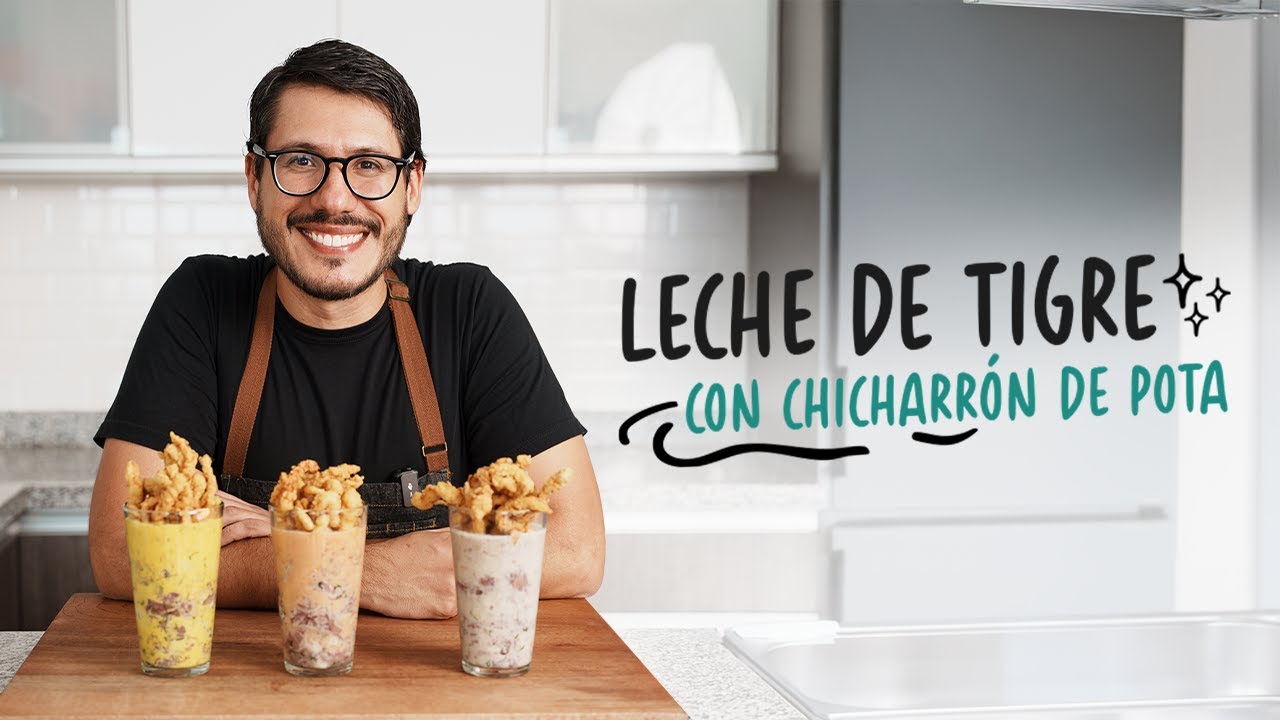 ¡LECHE DE TIGRE CON CHICHARRÓN DE POTA! 🐟🇵🇪