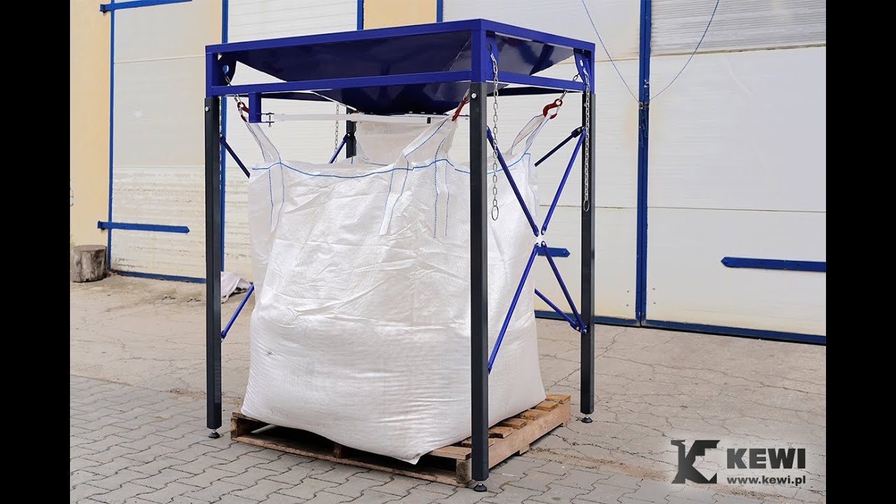 Workownica do Big Bag – kosz zasypowy- stojak- pakowaczka