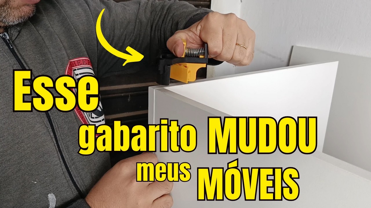 Como o Gabarito a 90 Graus Mudou Minha Forma de Montar Móveis