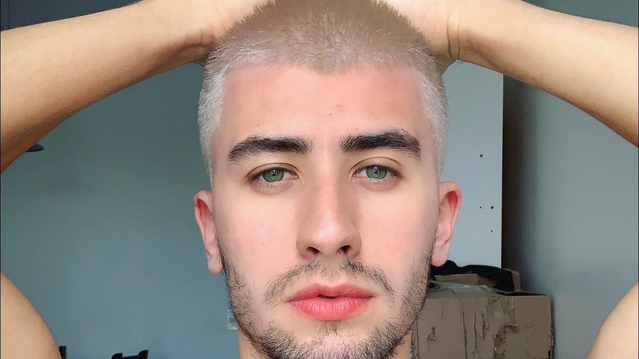 COMO PLATINAR O CABELO MASCULINO DE MODO FÁCIL E GASTANDO POUCO