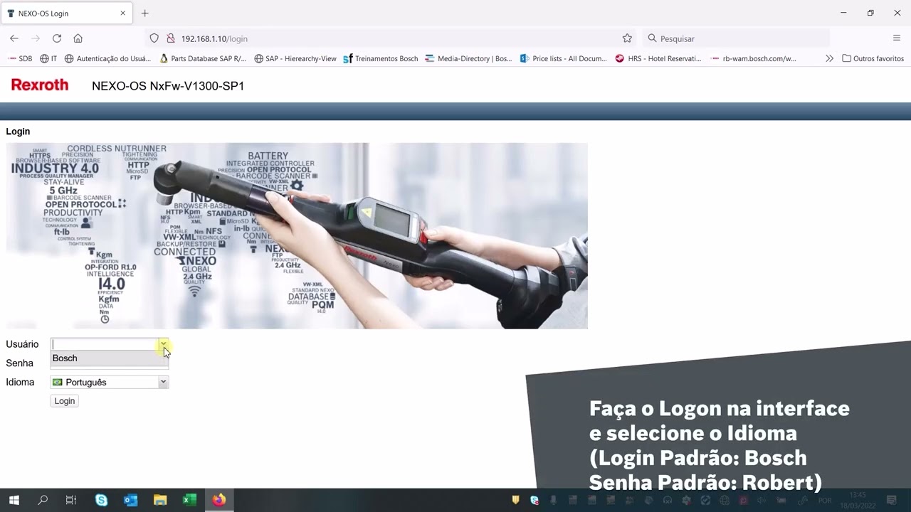 [PT] Como fazer o backup via comunicação Wi-fi da Parafusadeira Nexo