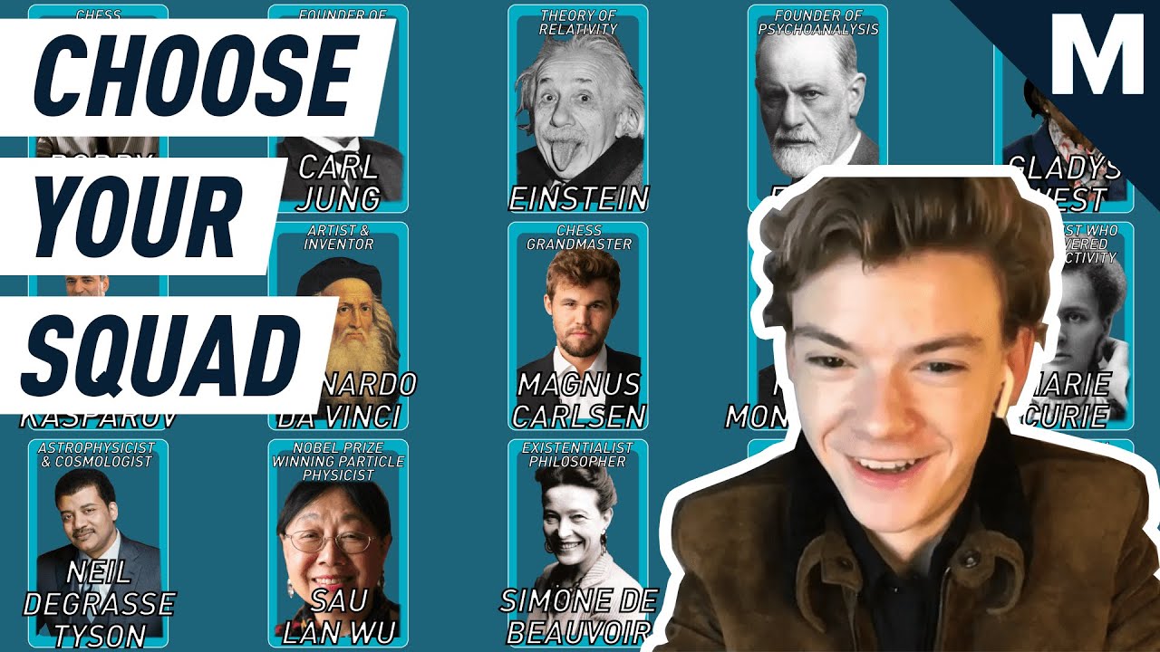 Thomas Brodie-Sangster from 'The Queen's Gambit' Picks His Perfect Chess Squad | Choose Your Squad