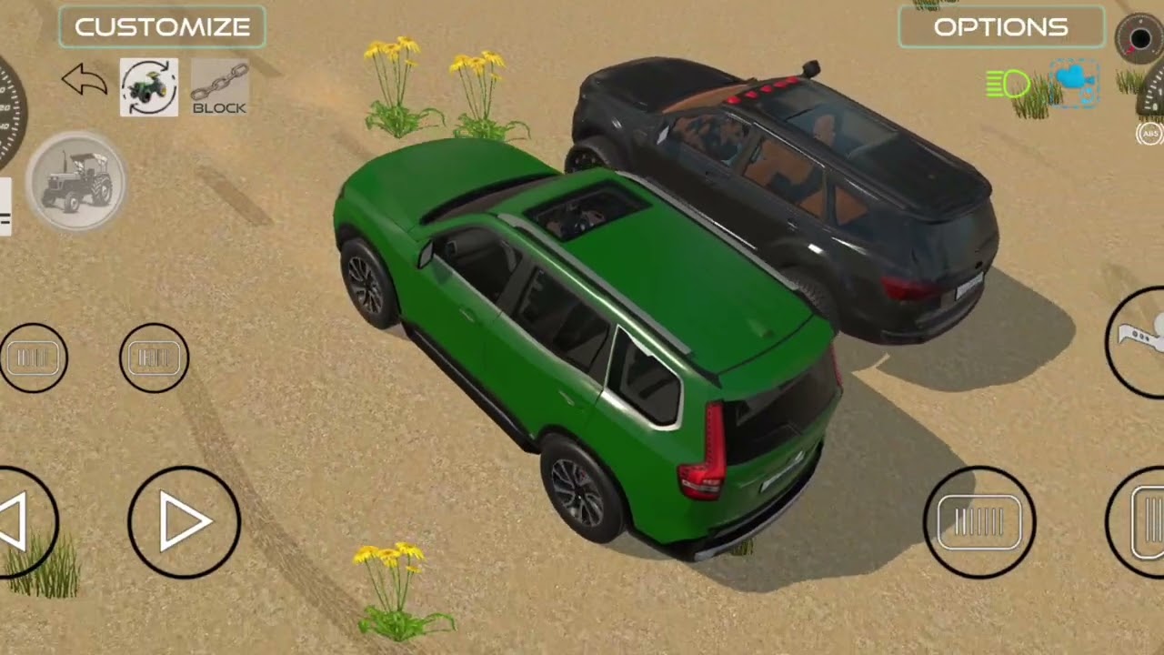 Ford endeavour vs scorpio N  tago4 aj to scorpio N gayi 😭 #indianvehiclesimulator3dgaming 