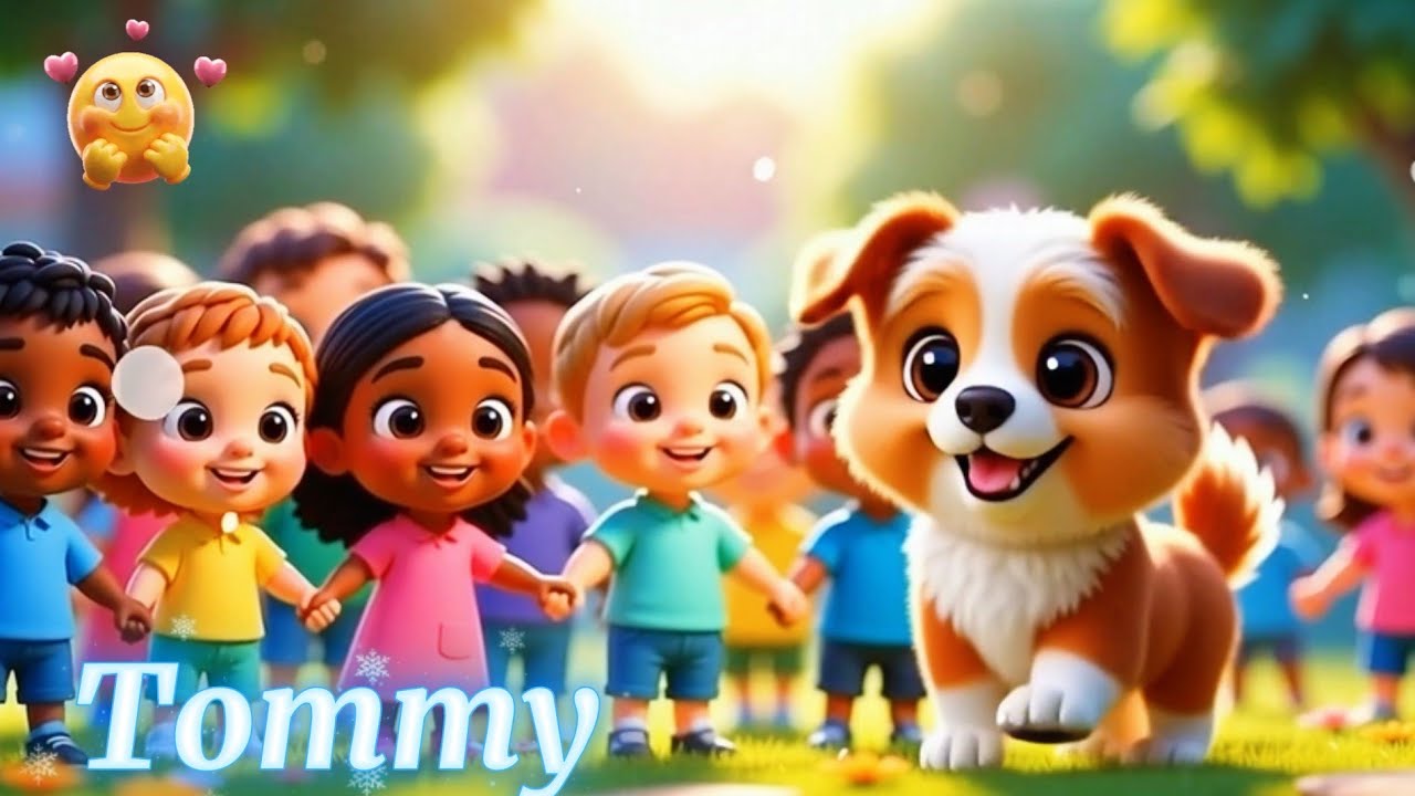 टॉमी डॉगी भौं भौं 🐶 | बच्चों का मज़ेदार डॉग राइम | Dog Rhymes Hindi 🐕 | Tommy Doggy Cartoon