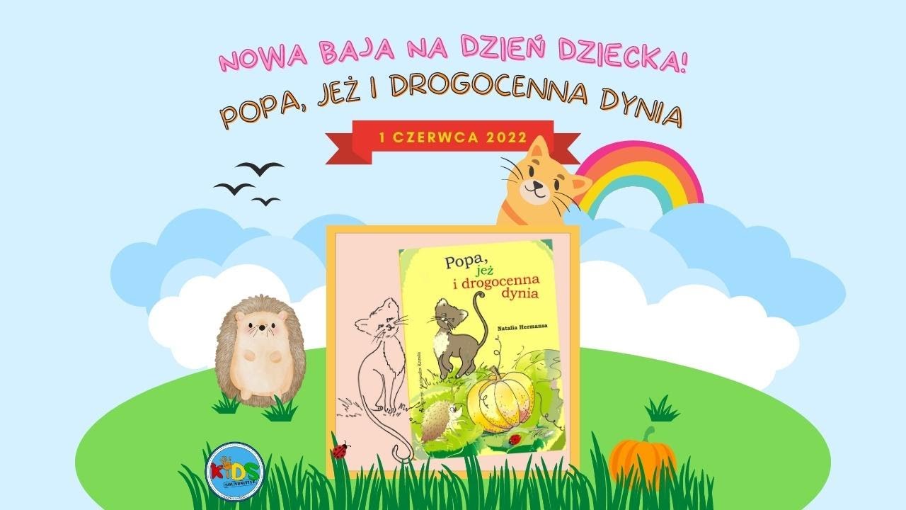 Bajka o kotku i jeżyku - POPA, JEŻ i DROGOCENNA DYNIA 🐈🦔🎃 | Natalia Hermansa 🎧