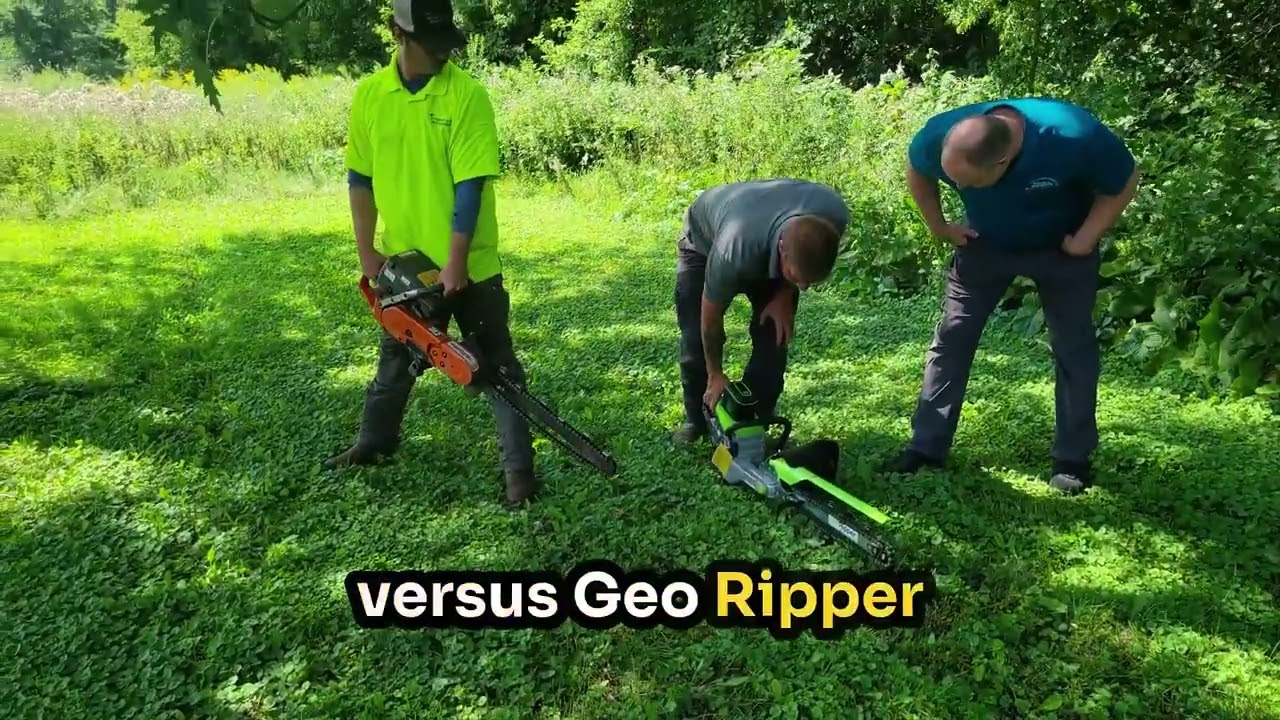 A Showdown between two beasts! @@IrrigationManagementLLC with an Electric vs Gas Competition