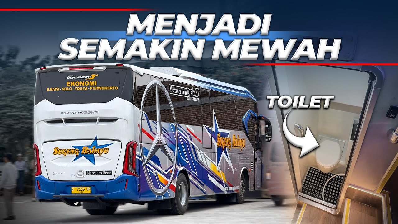 UPGRADE FASILITAS BUS EKONOMI ‼️ ATB PREMIUM Sugeng Rahayu Surabaya Purwokerto