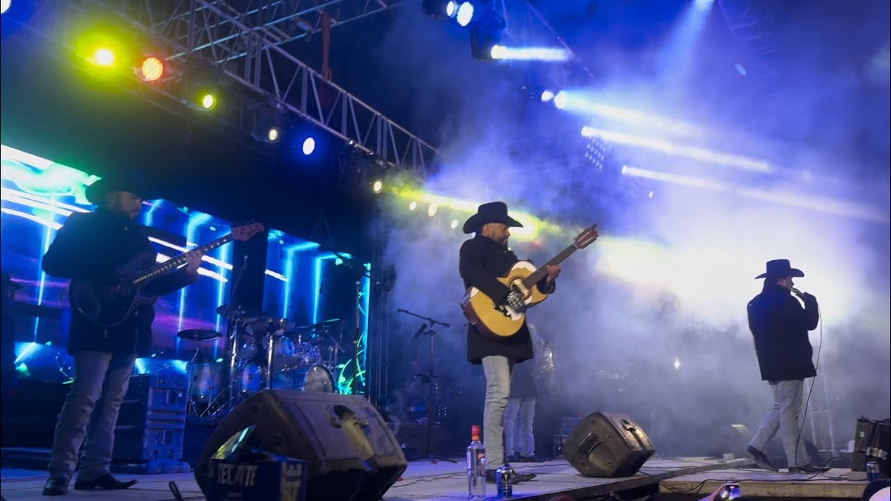 Conjunto Agua Azul - Que chulos ojos, Cielo porque te me nublas EN VIVO desde Villa Cardenas Nievez
