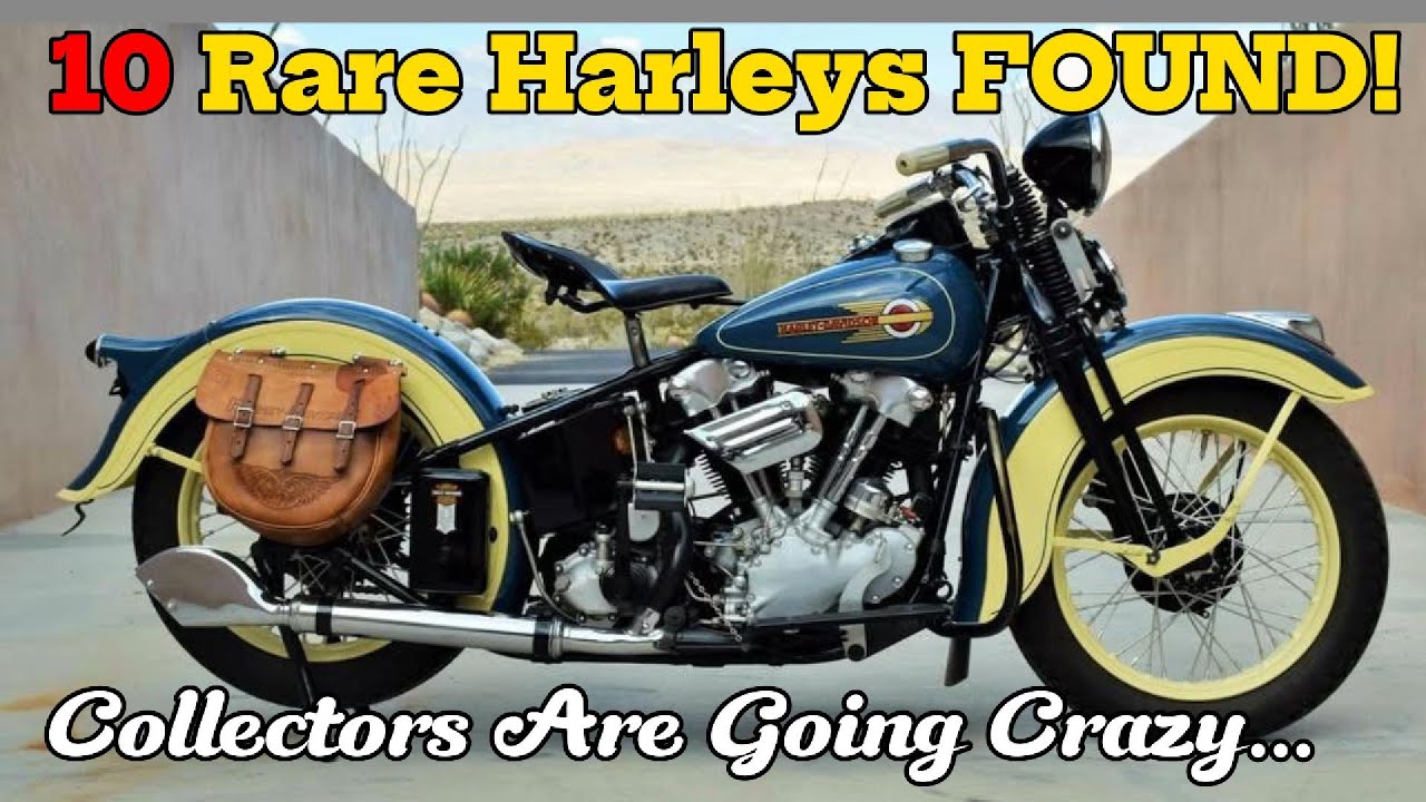 10 классических мотоциклов на продажу, включая Knucklehead 1936 года! — Цены начинаются от 1500 д...