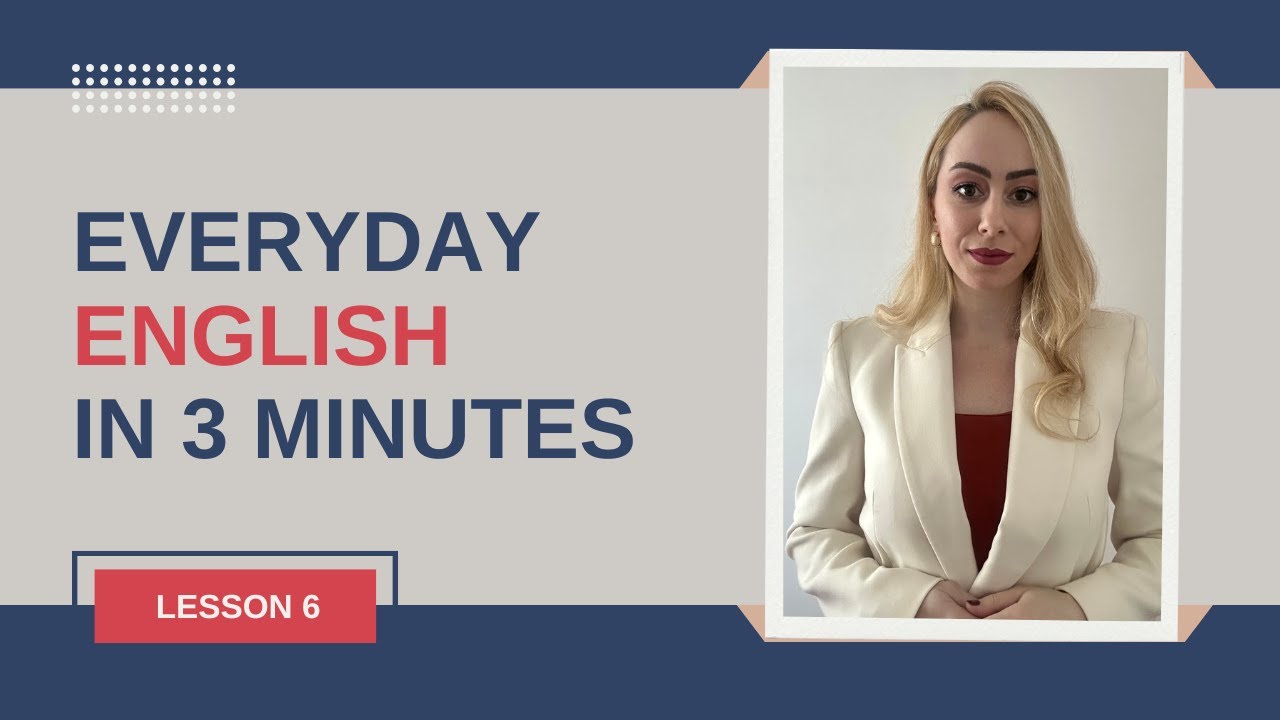 Lesson 6 Fix common English mistakes