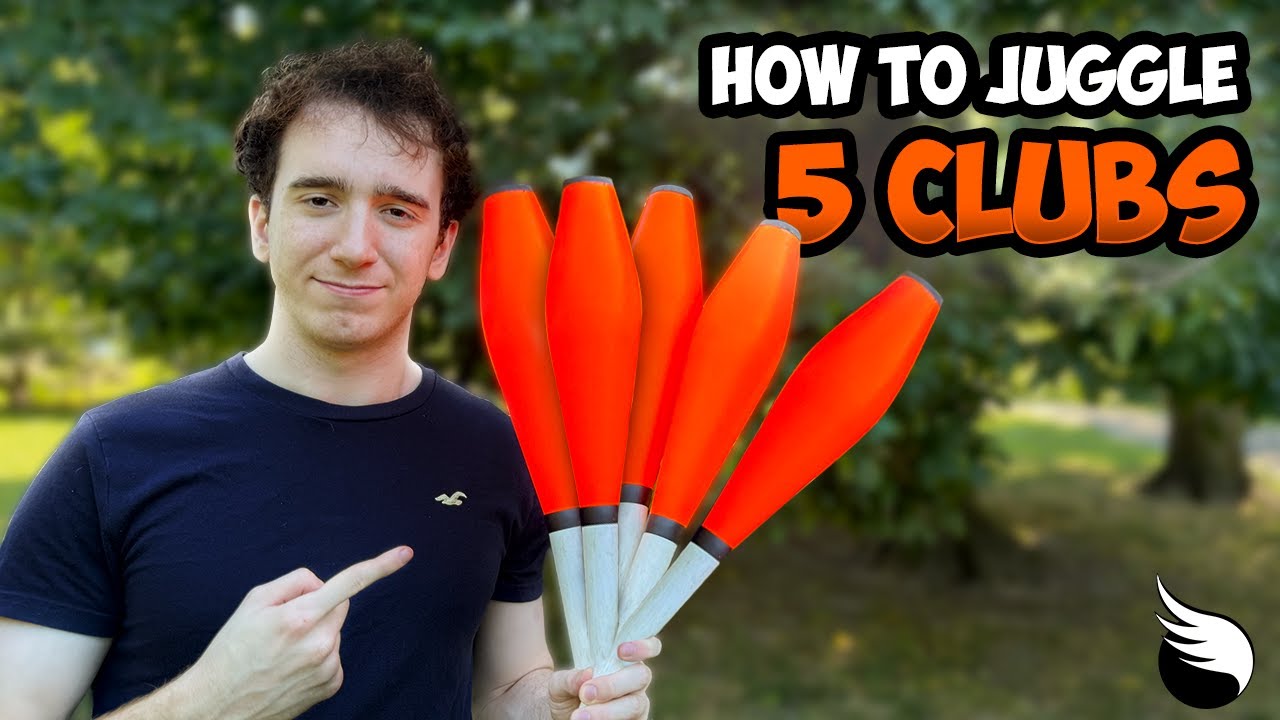 How to Juggle 5 Clubs
