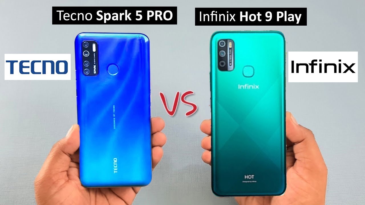 Tecno Spark 5 Pro vs Infinix Hot 9 Play