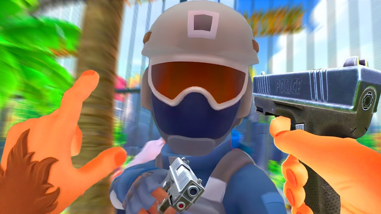 Can I Beat The SWAT Guy In I Am Monkey VR?