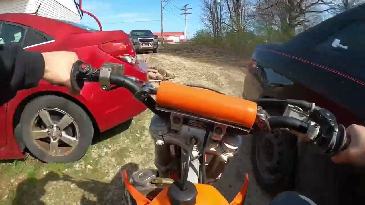 KTM 65SX Athena, big bore 80cc top out speed street pulls wide open throttle 😮‍💨