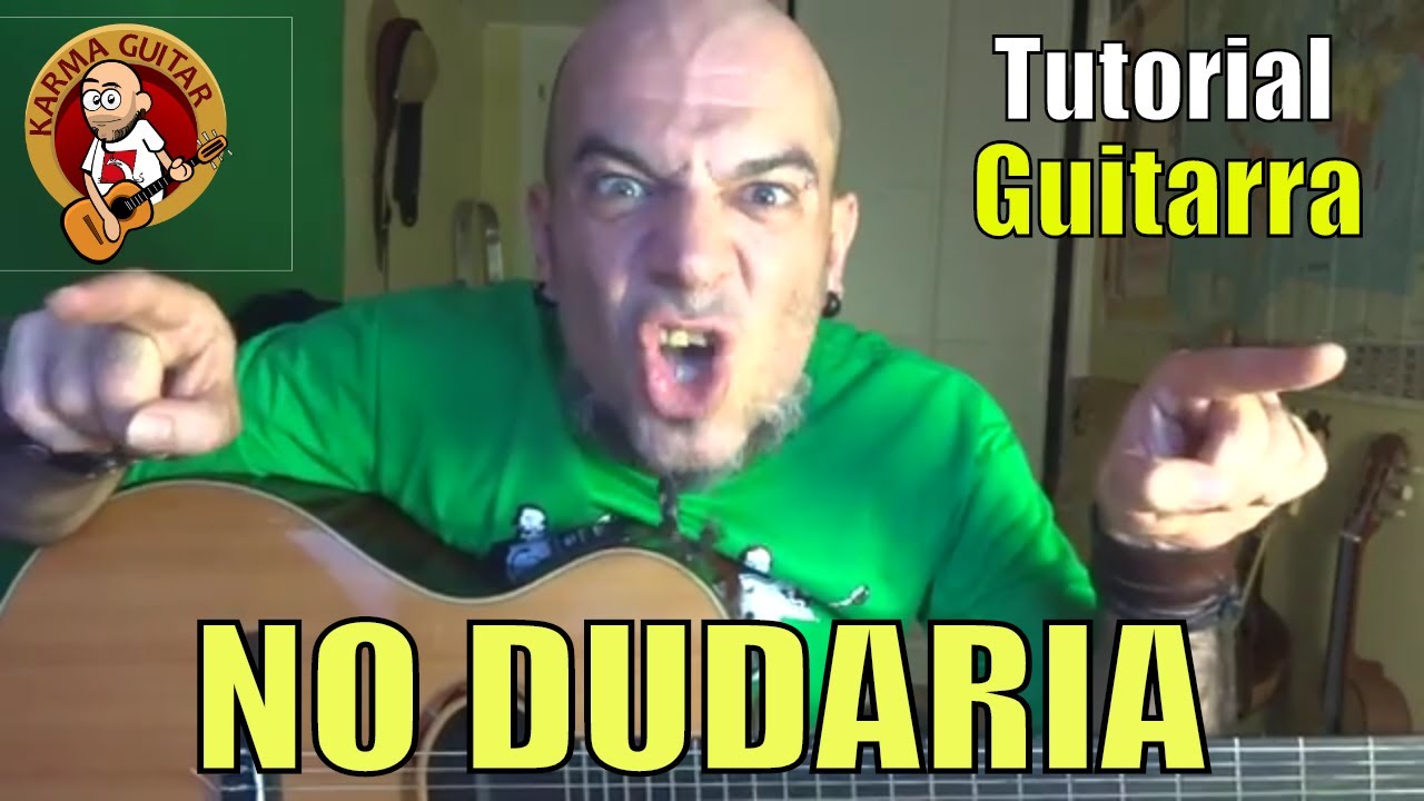 La BALADA POP mas FACIL en GUITARRA | Tutorial NO DUDARIA de ANTONIO FLORES