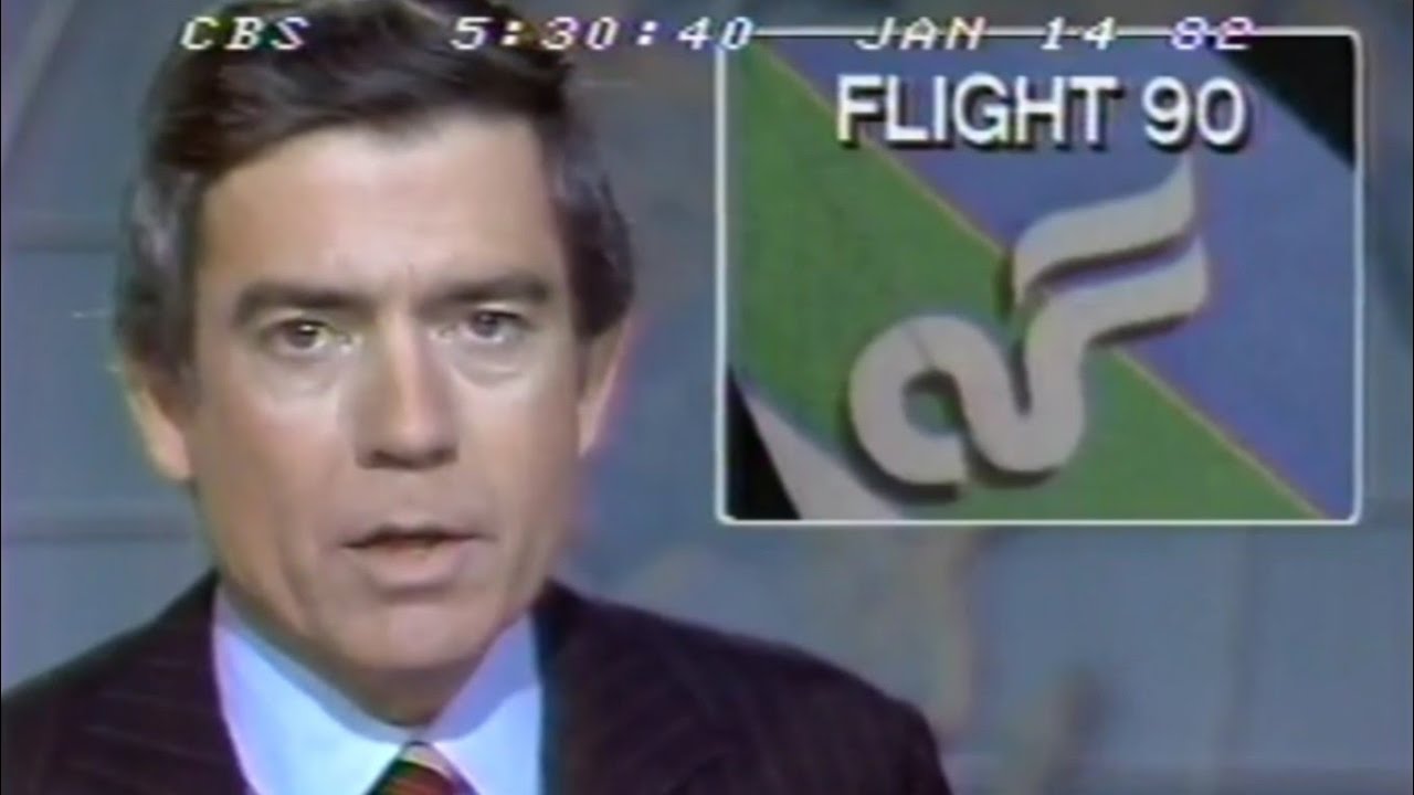 Air Florida Flight 90 CBS Evening News Reports | 13 January 1982 Potomac River, Washington D.C.