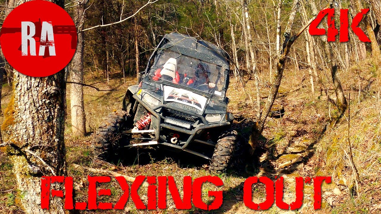RZR 800 4 seater low range trail riding