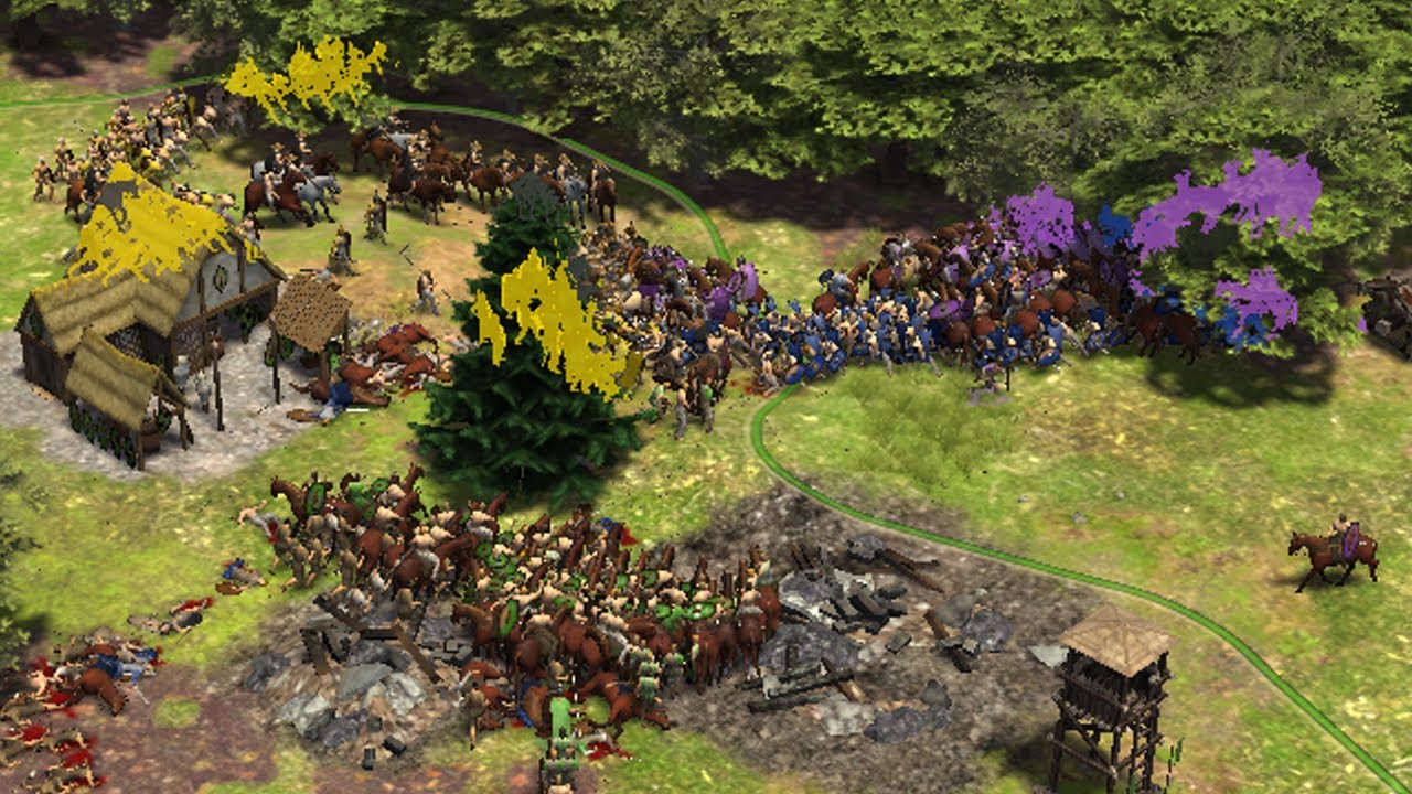 0AD 4v4 | Fighting On For Survival With Mobility