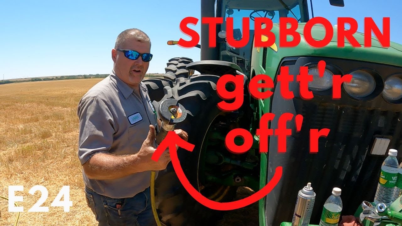 Larry's Life E24 | Repairing a John Deere 8430 Tractor with an ILS Oil Leak and STUBBORN cylinder