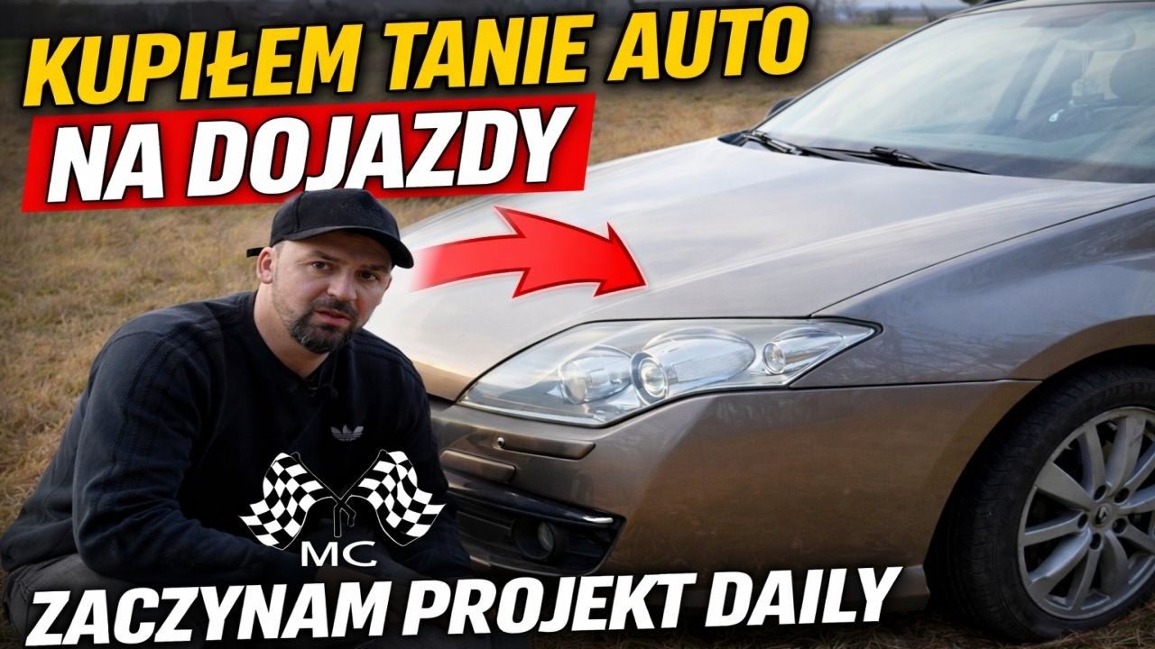 Kupiłem TANIE auto na dojazdy 😱 Zaczynam projekt DAILY | Renault Laguna III