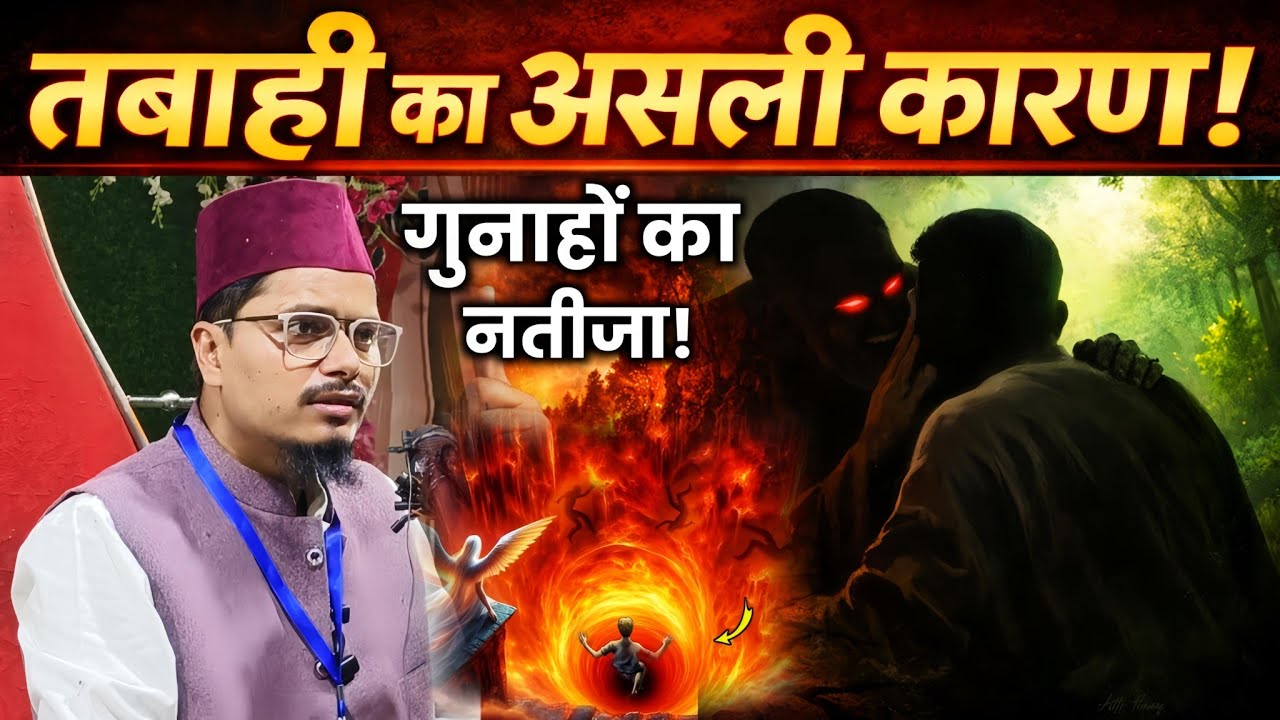 तबाही का असली कारण क्या है? | गुनाहों का नतीजा | Maulana Abdul Gaffar Salafi Bayan