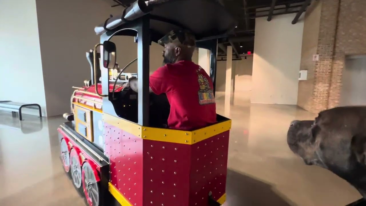 Wattman Mini Express Coal Cart Left Hand Side Ride, Come Take A Ride On The Liberty Center Express