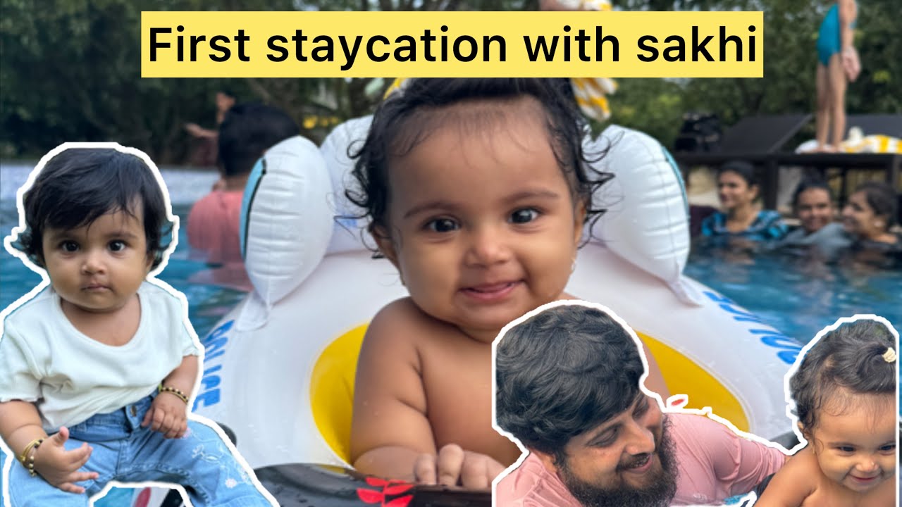 खूप दिवसानी केली ट्रिप Plan || सखीची Swimming pool मध्ये मस्ती @tanayanikhil